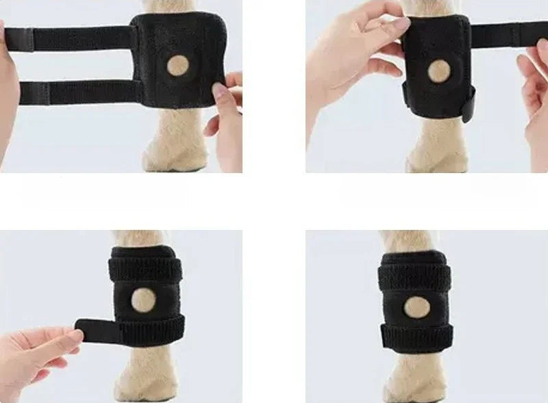 1Pair Pet Knee Pads Dog Arthritis Protector Cover Dog Leg Support Brace for Leg Hock Joint Wrap Injury Recover Dogs Supplies
