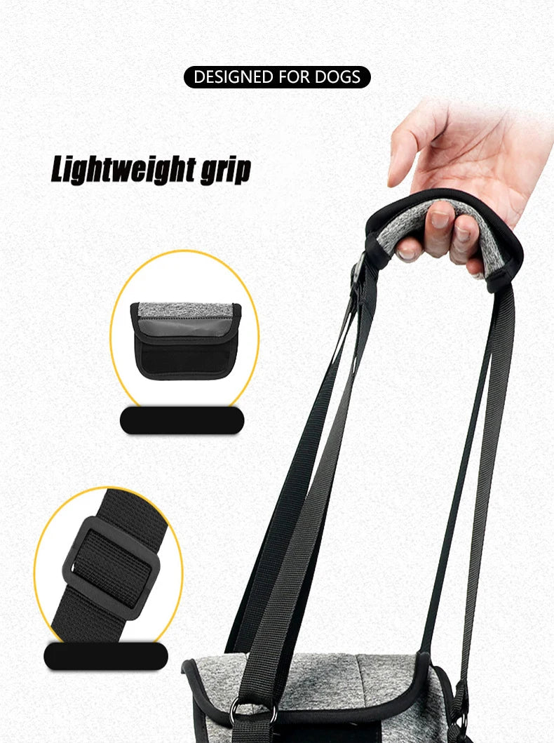 Adjustable Dog Lift Harness for Large Dogs Soft Padded Pet Rear Leg Support for Old Disabled Joint Injuries Dog Back Leg Hold